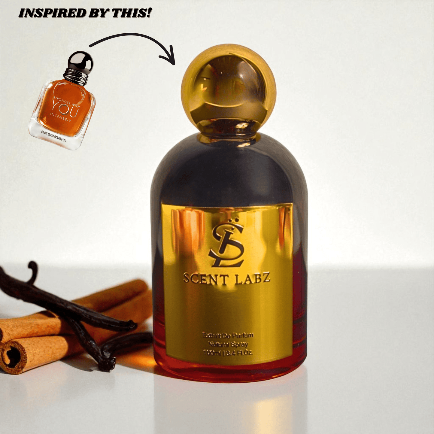 Vanilla Blaze - Inspired by Armani Stronger With You Intensely - Scent Labz